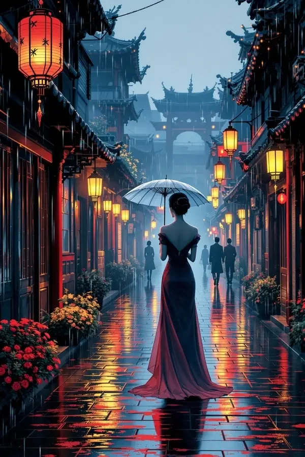 半城烟雨 封面海报