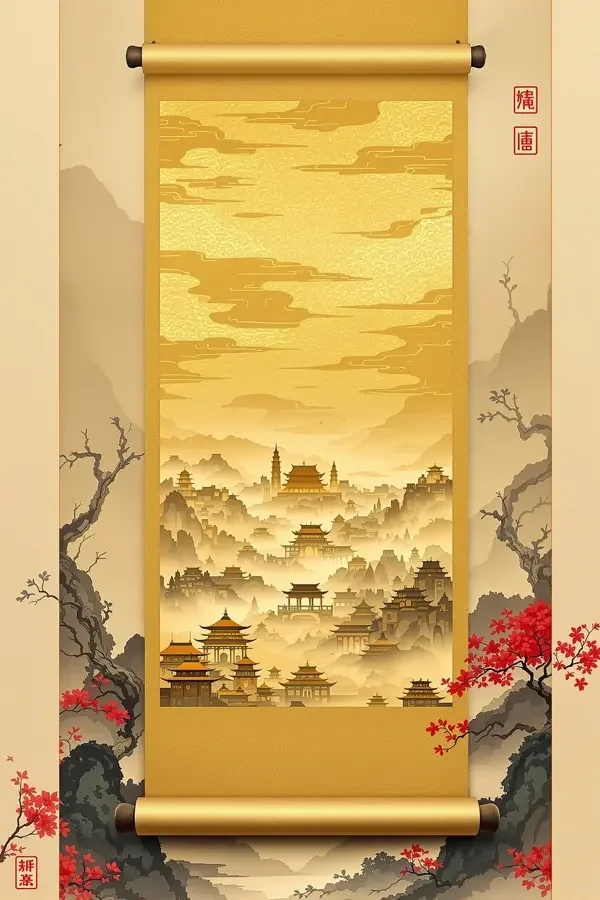 纸上长安 封面海报